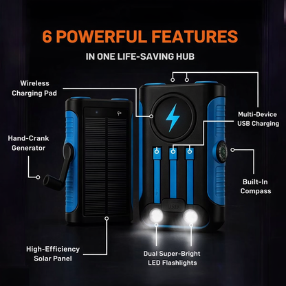 Wireless Solar Power Bank